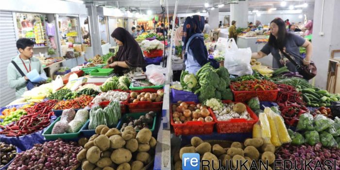 Pengertian Pasar Adalah Tempat Terdapat Penjual, Pembeli, Barang